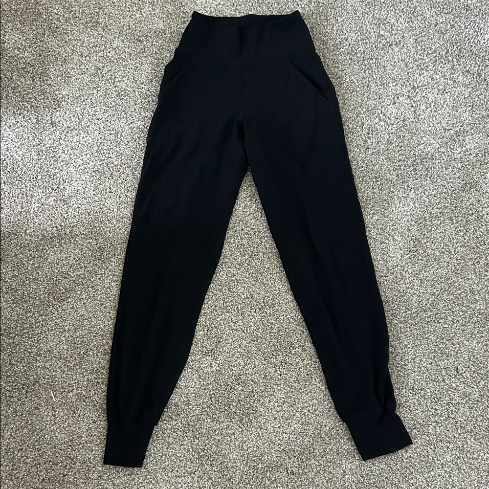 Black lululemon align joggers